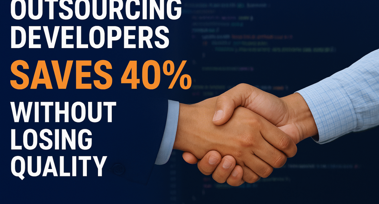 outsourcing developers, hire Laravel developers, outsourcing saves 40%, outsourcing Europe