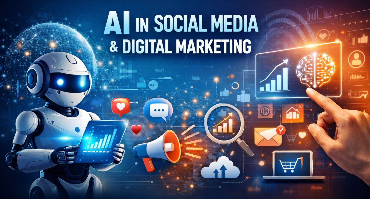 AI in social media and digital marketing